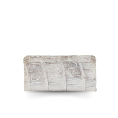 CROCODILE BELLY LEATHER LONG WALLET : CW01SMCARDY