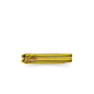 CW02SSS01AY : CROCODILE BELLY LEATHER MINI POUCH WITH STRAP COIN PURSE