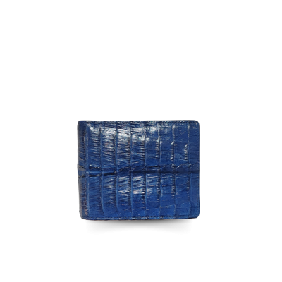 CROCODILE TAIL LEATHER SHORT BI-FOLD WALLET : CW22BTS1MX