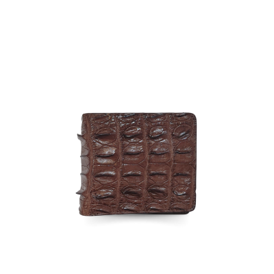 CW22BTSTLAY : CROCODILE HORNBACK LEATHER SHORT BI-FOLD WALLET