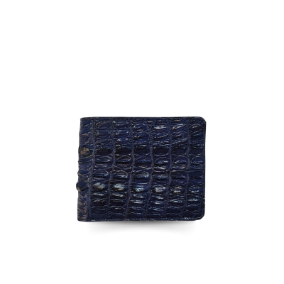 CW22BTSTLAY : CROCODILE HORNBACK LEATHER SHORT BI-FOLD WALLET