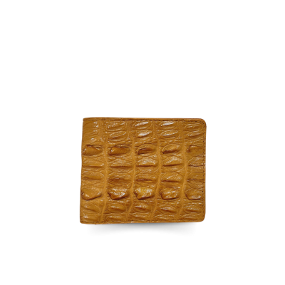 CW22BTSTLAY : CROCODILE HORNBACK LEATHER SHORT BI-FOLD WALLET