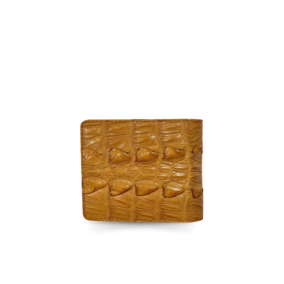 CW22BTSTLAY : CROCODILE HORNBACK LEATHER SHORT BI-FOLD WALLET