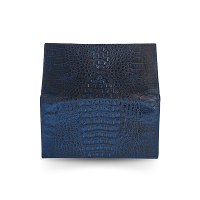 CROCODILE HORNBACK LEATHER LONG BI-FOLD WALLET : CW22HKMR