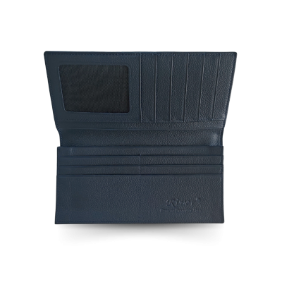 CROCODILE HORNBACK LEATHER LONG BI-FOLD WALLET : CW22HKMR