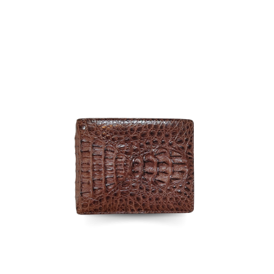 CROCODILE HORNBACK LEATHER SHORT BI-FOLD WALLET : CW22HKS1MX