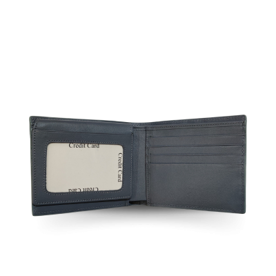 CROCODILE HORNBACK LEATHER SHORT BI-FOLD WALLET : CW22HKS1MX