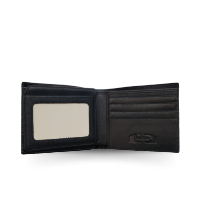 CROCODILE HORNBACK LEATHER SHORT BI-FOLD WALLET : CW22HKS1MX