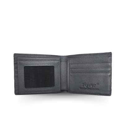 CROCODILE LEG LEATHER SHORT BI-FOLD WALLET : CW22LS1FR