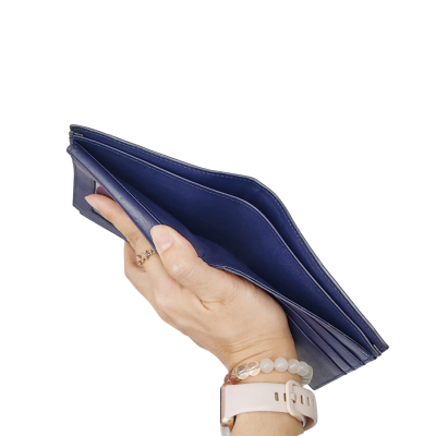 CROCODILE BELLY LEATHER SHORT BI-FOLD WALLET : CW22SSCLFY