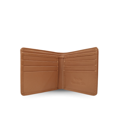 CROCODILE BELLY LEATHER SHORT BI-FOLD WALLET : CW22SSTLAY