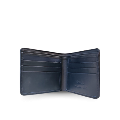 CROCODILE BELLY LEATHER SHORT BI-FOLD WALLET : CW22SSTLAY