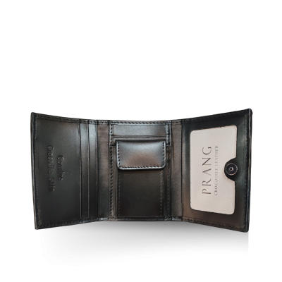 C-W33S-SS-AY | GENUINE CROCODILE BELLY LEATHER MINI TRI-FOLD WALLET