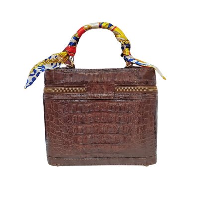 CROCODILE HORNBACK LEATHER HANDBAG : CLB0671HMX