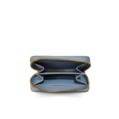 SACCB-001PW | GENUINE STINGRAY LEATHER MINI ZIP WALLET