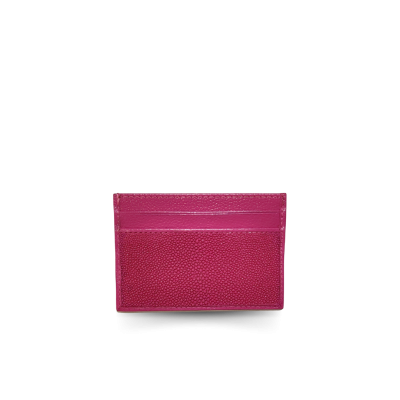 STINGRAY LEATHER CARD HOLDER : SACNC002MN