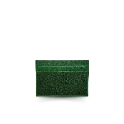 STINGRAY LEATHER CARD HOLDER : SACNC002MN