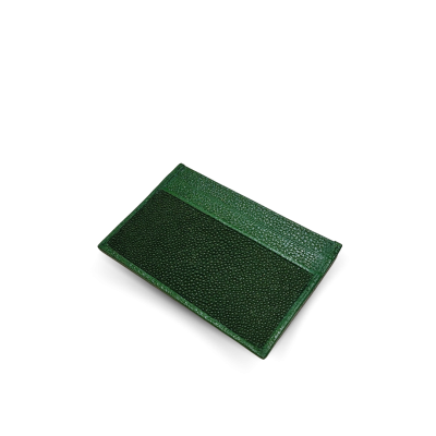 STINGRAY LEATHER CARD HOLDER : SACNC002MN