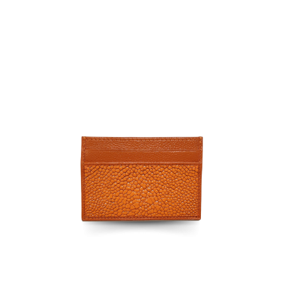 STINGRAY LEATHER CARD HOLDER : SACNC002MN