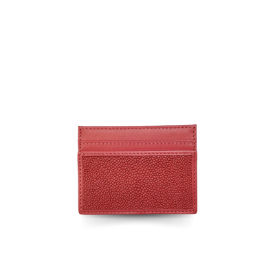 SACNC-002PW : STINGRAY LEATHER CARD HOLDER