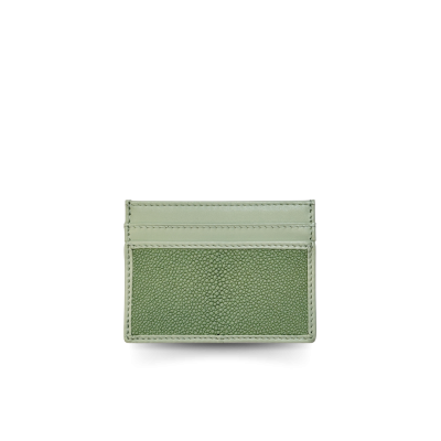 SACNC-002PW : STINGRAY LEATHER CARD HOLDER