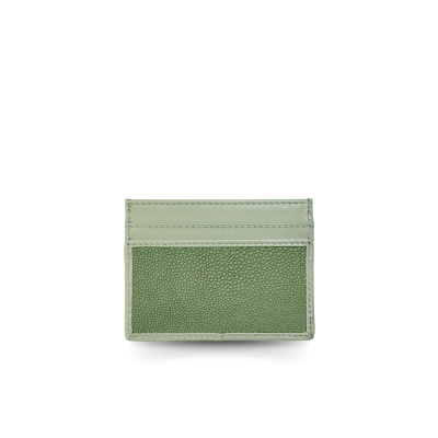 SACNC-002PW : STINGRAY LEATHER CARD HOLDER