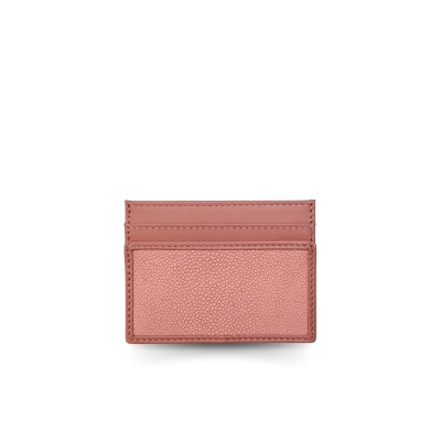 SACNC-002PW : STINGRAY LEATHER CARD HOLDER