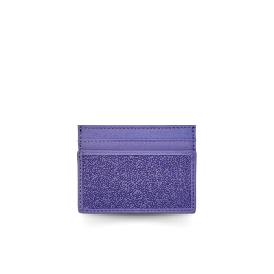 SACNC-002PW : STINGRAY LEATHER CARD HOLDER