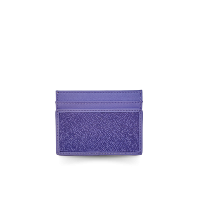 SACNC-002PW : STINGRAY LEATHER CARD HOLDER