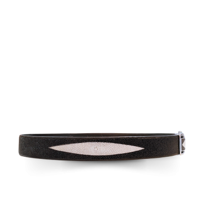 SMBT001-1.5 : STINGRAY LEATHER MEN BELT 1.5 INCHES