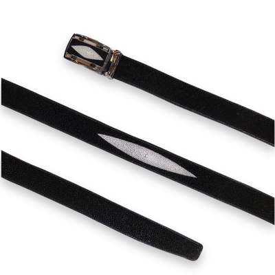 SMBT001-1.5 : STINGRAY LEATHER MEN BELT 1.5 INCHES