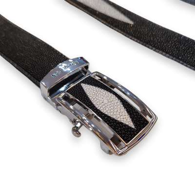 SMBT001-1.5 : STINGRAY LEATHER MEN BELT 1.5 INCHES