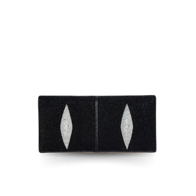 SW22-M-2MN : STINGRAY LEATHER LONG BI-FOLD WALLET