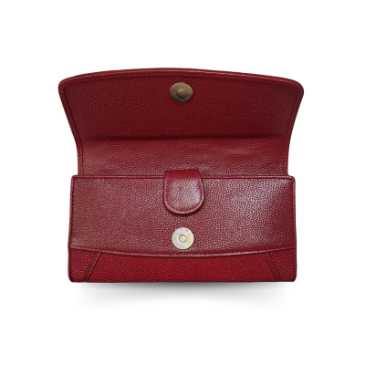 SW33-M-MN | STINGRAY LEATHER LONG TRI-FOLD WALLET