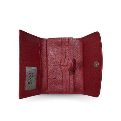 SW33-M-MN | STINGRAY LEATHER LONG TRI-FOLD WALLET