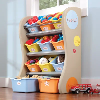 Step2 Fun Time Room Organizer ชั้นวางของพร้อมตระกร้า