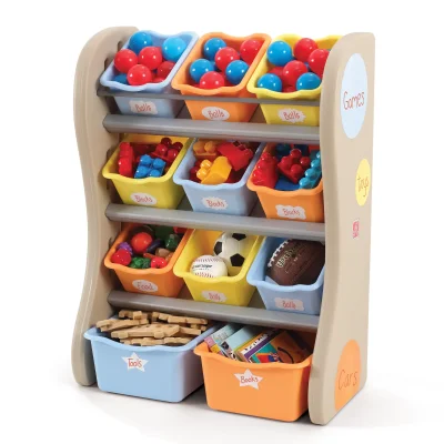 Step2 Fun Time Room Organizer ชั้นวางของพร้อมตระกร้า