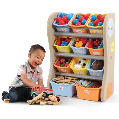 Step2 Fun Time Room Organizer ชั้นวางของพร้อมตระกร้า