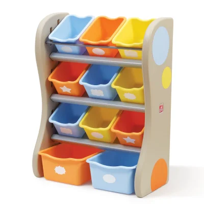 Step2 Fun Time Room Organizer ชั้นวางของพร้อมตระกร้า