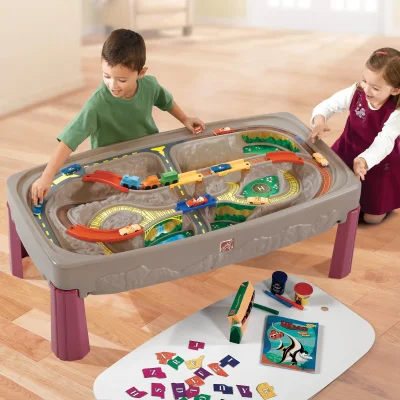 Step2 Deluxe Canyon Road Train and Track Table โต๊ะเล่นรถไฟวิบาก