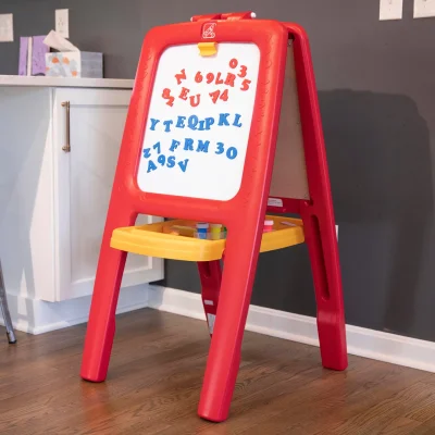 Step2 Easel for Two Magnetic Board (w/letters) กระดานวาดรูปทวินพร้อมพยัญชนะ ABC