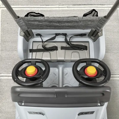 Step2 Side-By-Side Push Around SUV รถคู่แฝด - สีเทา Step2 Side-By-Side Push Around SUV รถคู่แฝด - สีเทา