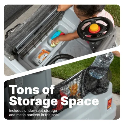 Step2 Side-By-Side Push Around SUV รถคู่แฝด - สีเทา Step2 Side-By-Side Push Around SUV รถคู่แฝด - สีเทา