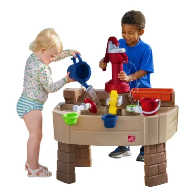 Step2 โต๊ะเล่นน้ำสแปลช Pump & Splash Discovery Water Table