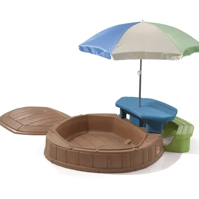 Step2 Naturally Playful Summertime Play Center โต๊ะปิคนิคพร้อมร่มและบ่อทราย