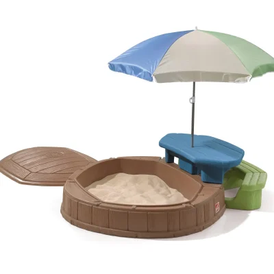 Step2 Naturally Playful Summertime Play Center โต๊ะปิคนิคพร้อมร่มและบ่อทราย