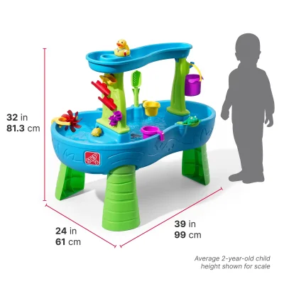 Step2 Rain Showers Splash Pond Water Table โต๊ะเล่นน้ำสายฝน