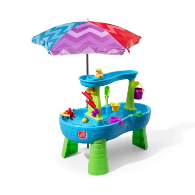 Step2 Rain Showers Splash Pond Water Table with Umbrella