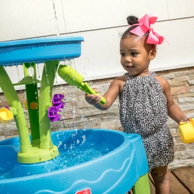 Step2 Summer Showers Splash Tower Water Table โต๊ะเล่นน้ำหอคอย Step2 Summer Showers Splash Tower Water Table โต๊ะเล่นน้ำหอคอย