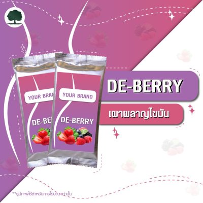 รับผลิตอาหารเสริม สร้างแบรนด์ สูตรดีท็อกซ์ (DE-BERRY DIETARY SUPPLEMENT PRODUCT)
